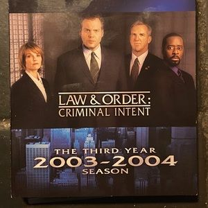 Law and Order: Criminal Intent PARTIAL set